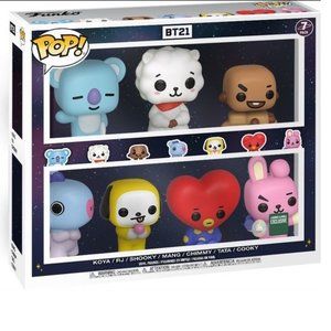 POP Animation: BT21 - 7 Pack [B&N Exclusive] NIB